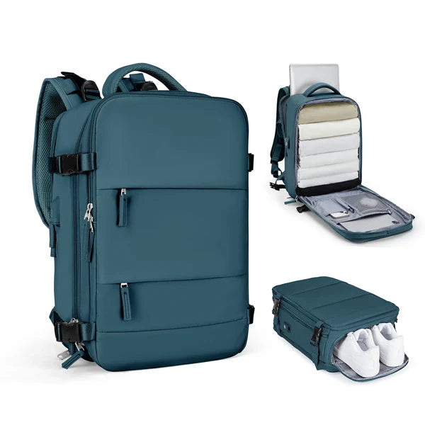 MORRAL VIAJERO EXPANDIBLE- EQUIPAJE DE MANO ✨ DESCUENTO 50%