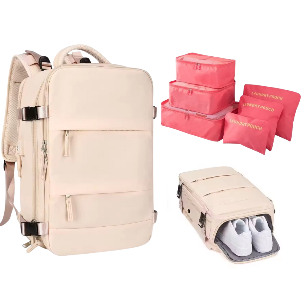 SUPER COMBO🎉| MALETA PERFECTA DE VIAJE + ORGANIZADORES X 6