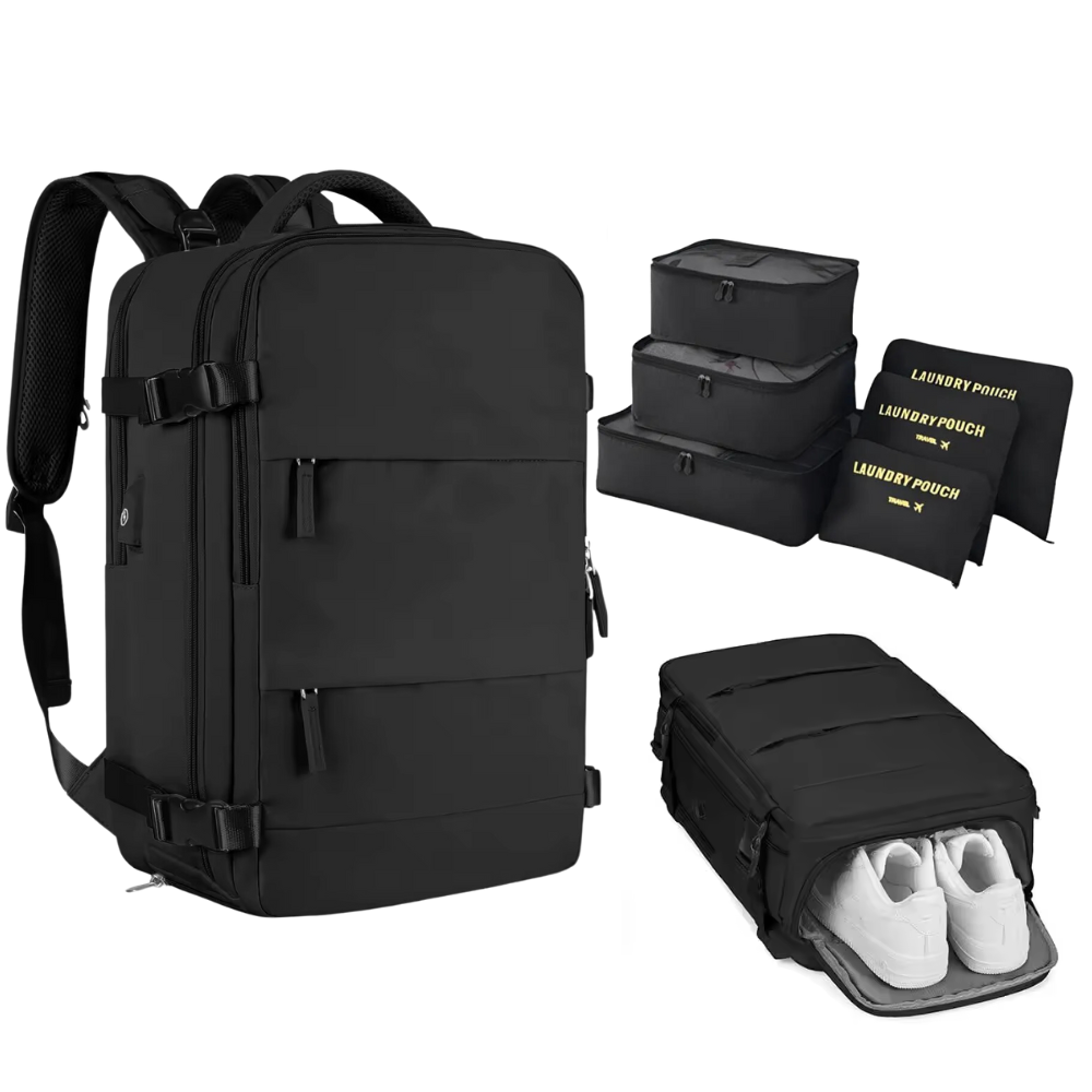 SUPER COMBO🎉| MALETA PERFECTA DE VIAJE + ORGANIZADORES X 6