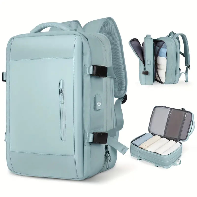 MORRAL VIAJERO EXPANDIBLE- EQUIPAJE DE MANO ✨ DESCUENTO 50%
