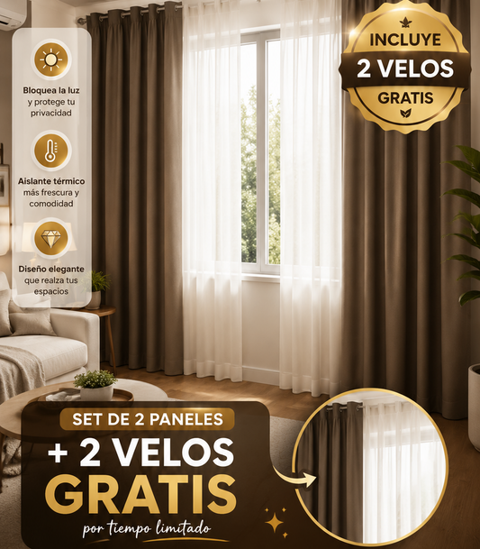 Cortinas mas velo