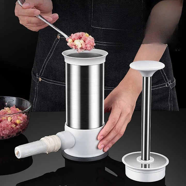 MAQUINA MANUAL DE EMBUTIDOS  - COCINA FACIL ✨